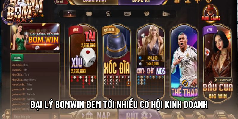 Đại lý bomwin đem tới nhiều cơ hội kinh doanh Đại lý bomwin đem tới nhiều cơ hội kinh doanh